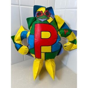 Vintage 1971 The Letter People Inflatable P Mr.P Pointy Patches Arista Corp 70's